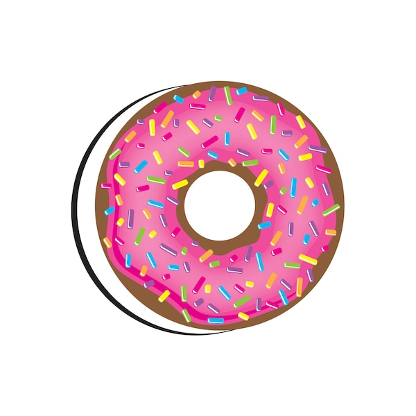 Magnetic Whiteboard Erasers, DonutFetti, PK6